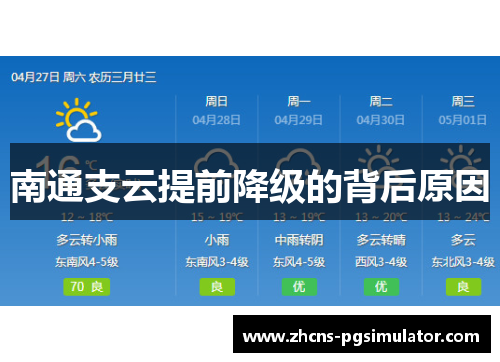 南通支云提前降级的背后原因